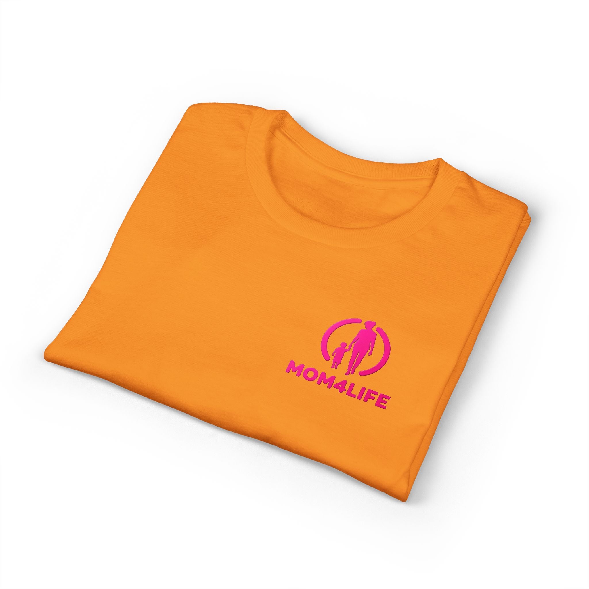 T-shirt « Mom Life » – Tee-shirt graphique silhouette de maman rose