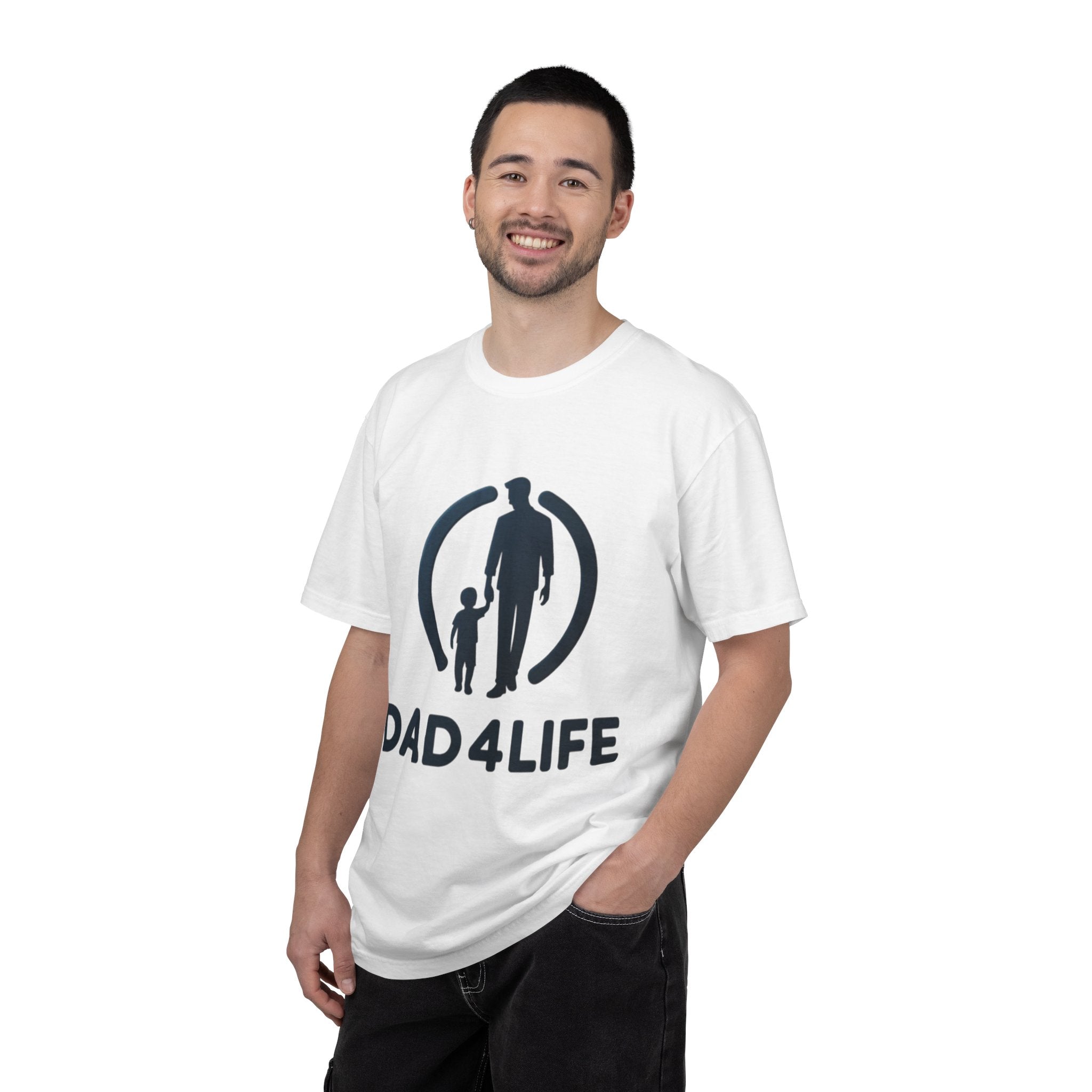 Dad 4 Life T-Shirt — Hero Dad Graphic Tee (Father's Day Gift)