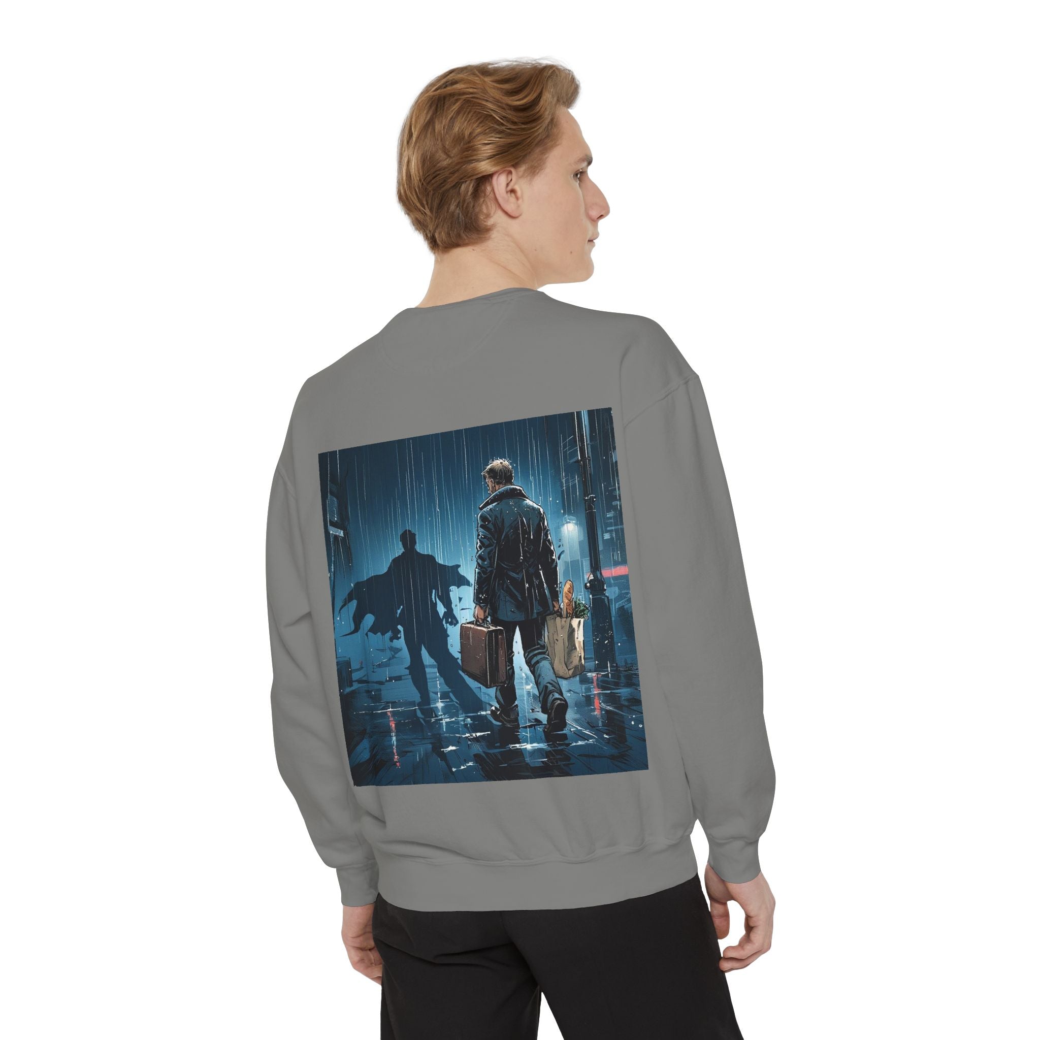 Sudadera Papá de por Vida — Cuello redondo con gráfico para Padre e Hijo