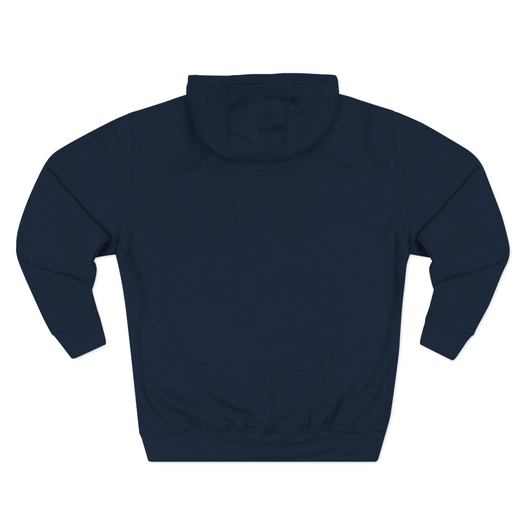 Dad 4 Life Hoodie — Father & Child Silhouette Fleece Pullover