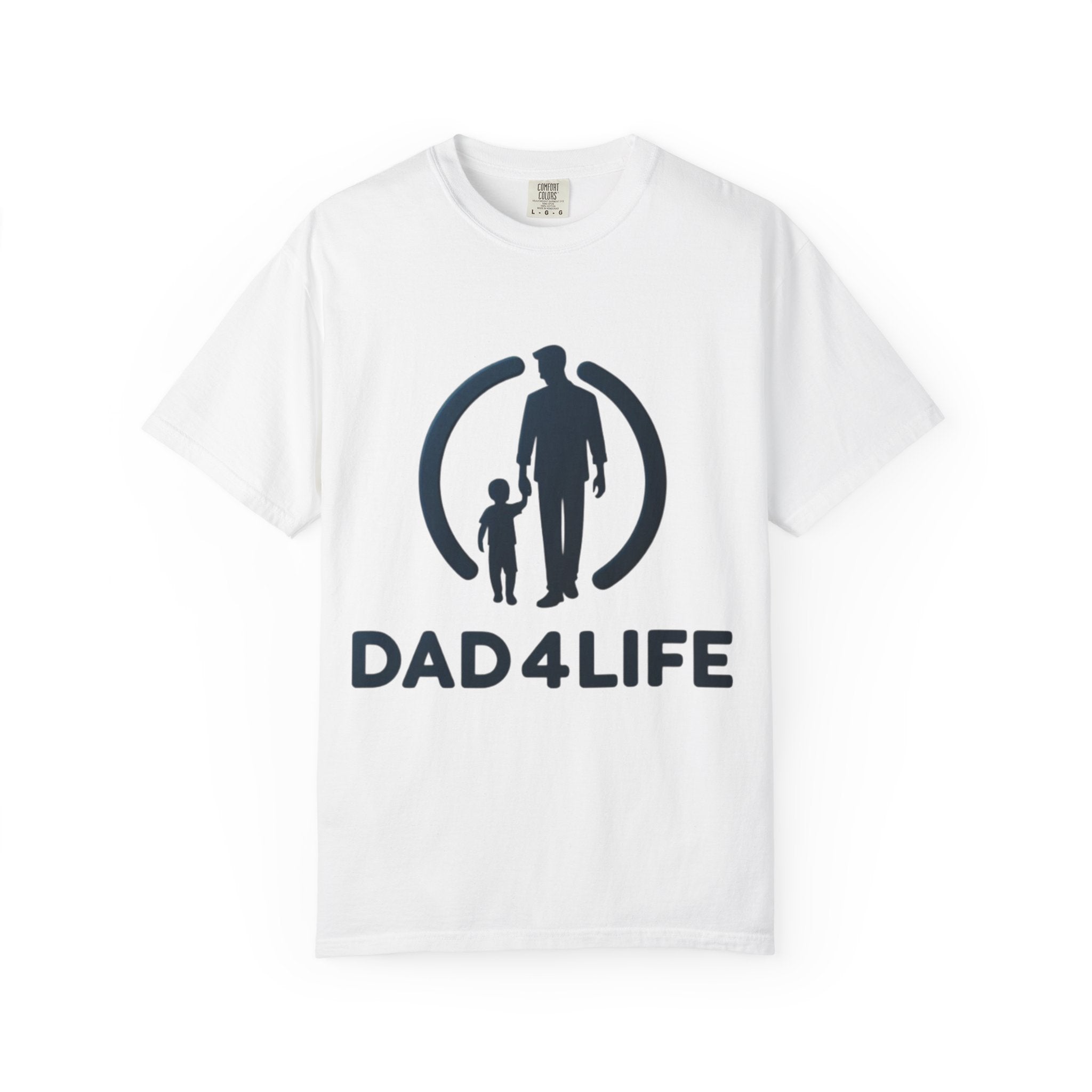 Dad 4 Life T-Shirt — Hero Dad Graphic Tee (Father's Day Gift)