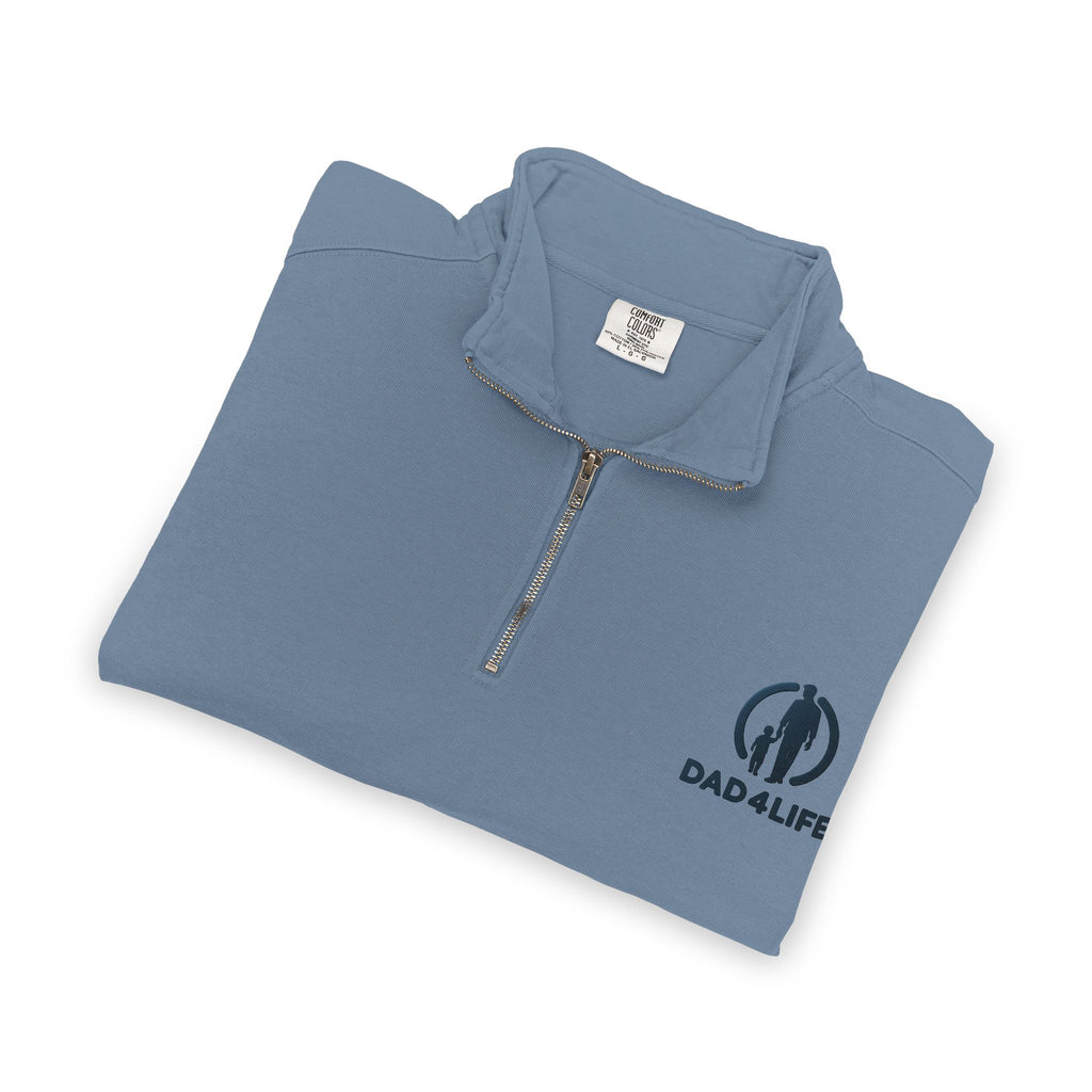 Quarter-Zip Sweatshirt — Bad-Lives Logo Pullover