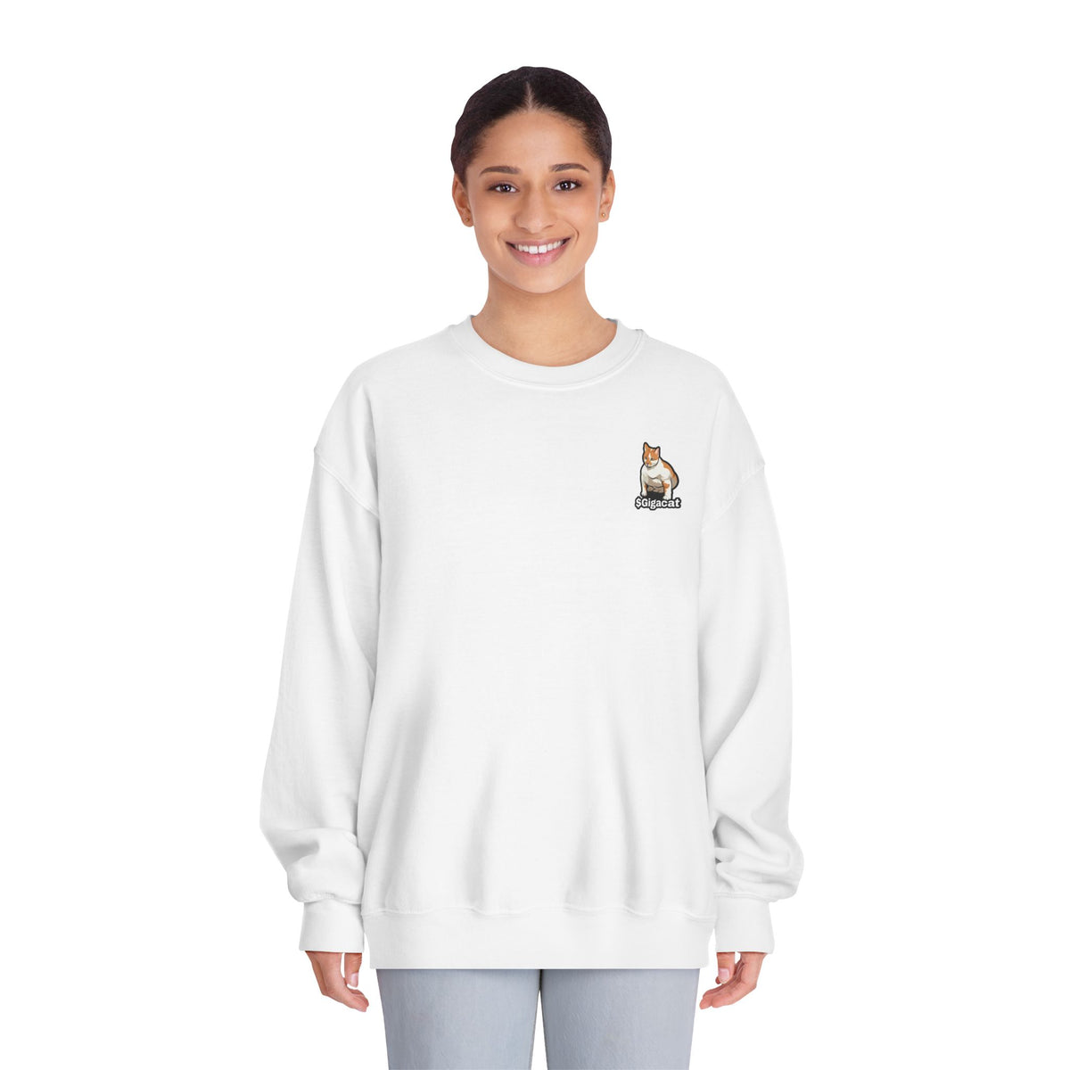 $Gigacat "Strong Paw" Crewneck Sweatshirt