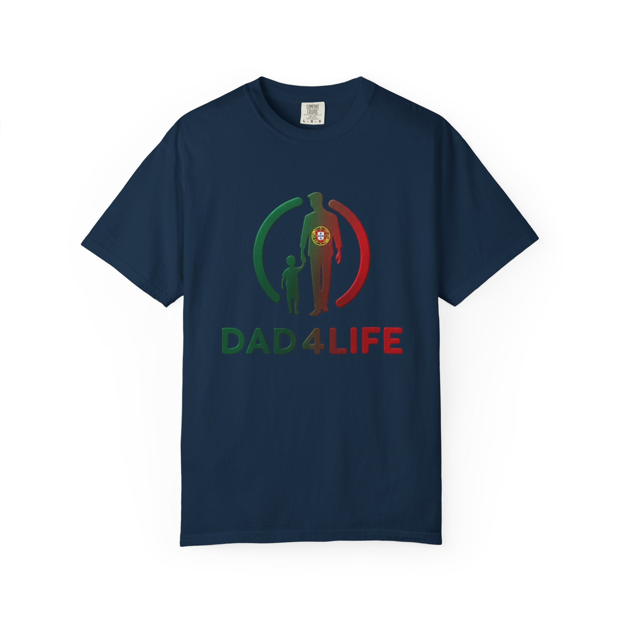 Dad 4 Life T-Shirt — Father & Son Silhouette Graphic Tee