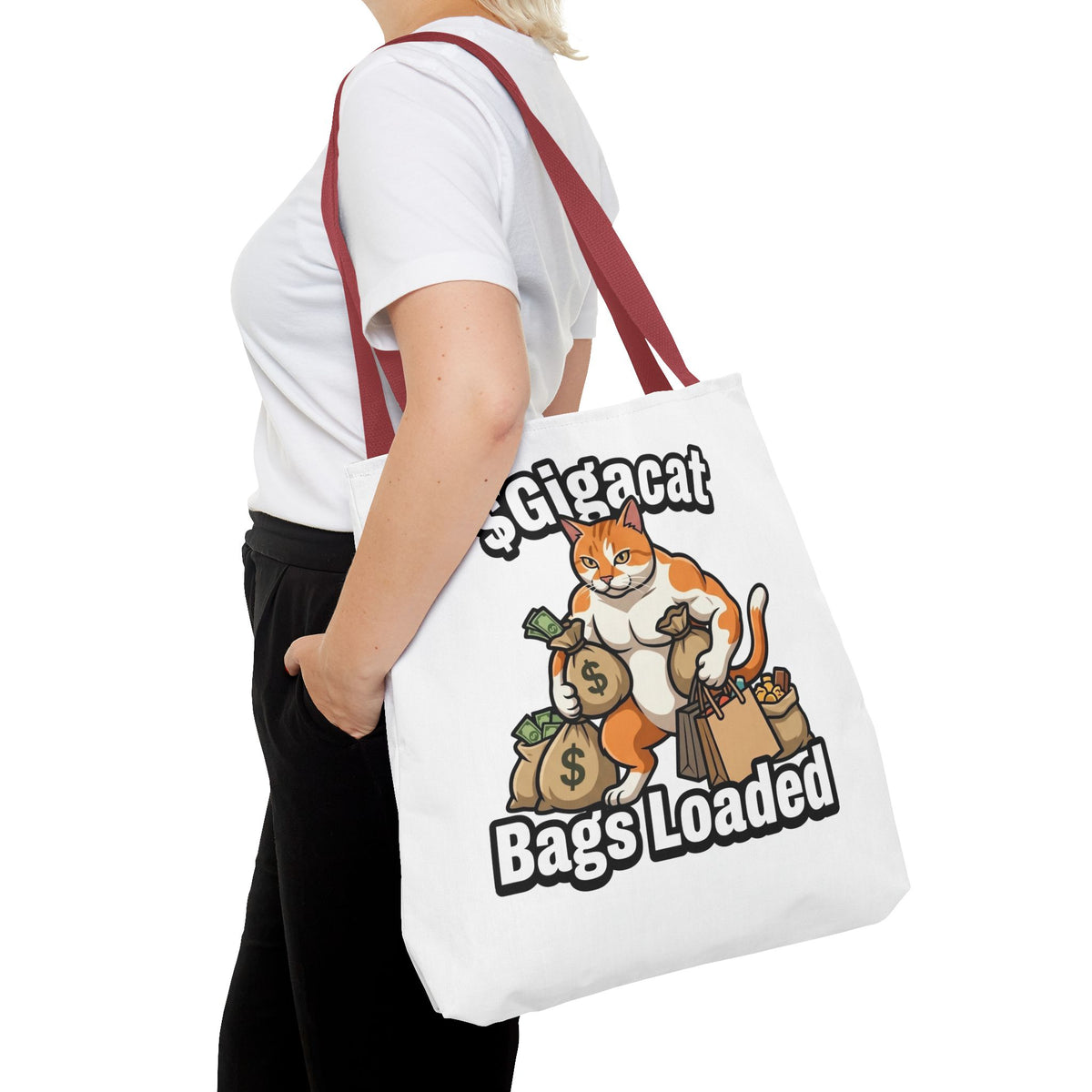$GigacatTote Bag (AOP)